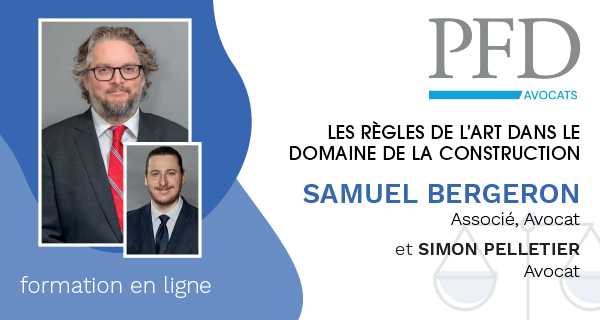 11.3 Gestion juridique et contractuelle : Le cautionnement de soumission, exécution et matériaux, gages et main d'œuvre