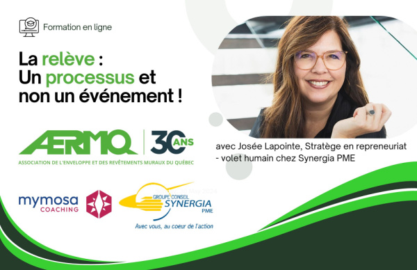 La Relève : Un processus et non un événement!