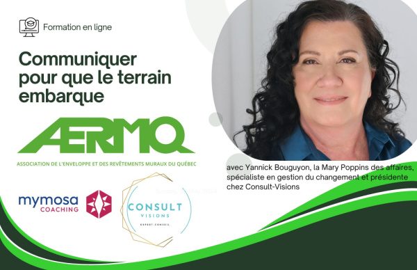 Communiquer pour que le terrain embarque.